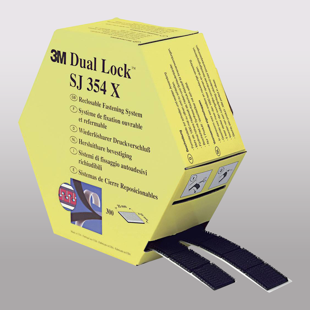 3M™ Dual Lock™ Flexibler Druckverschluss SJ354 X - Zuschnitte 