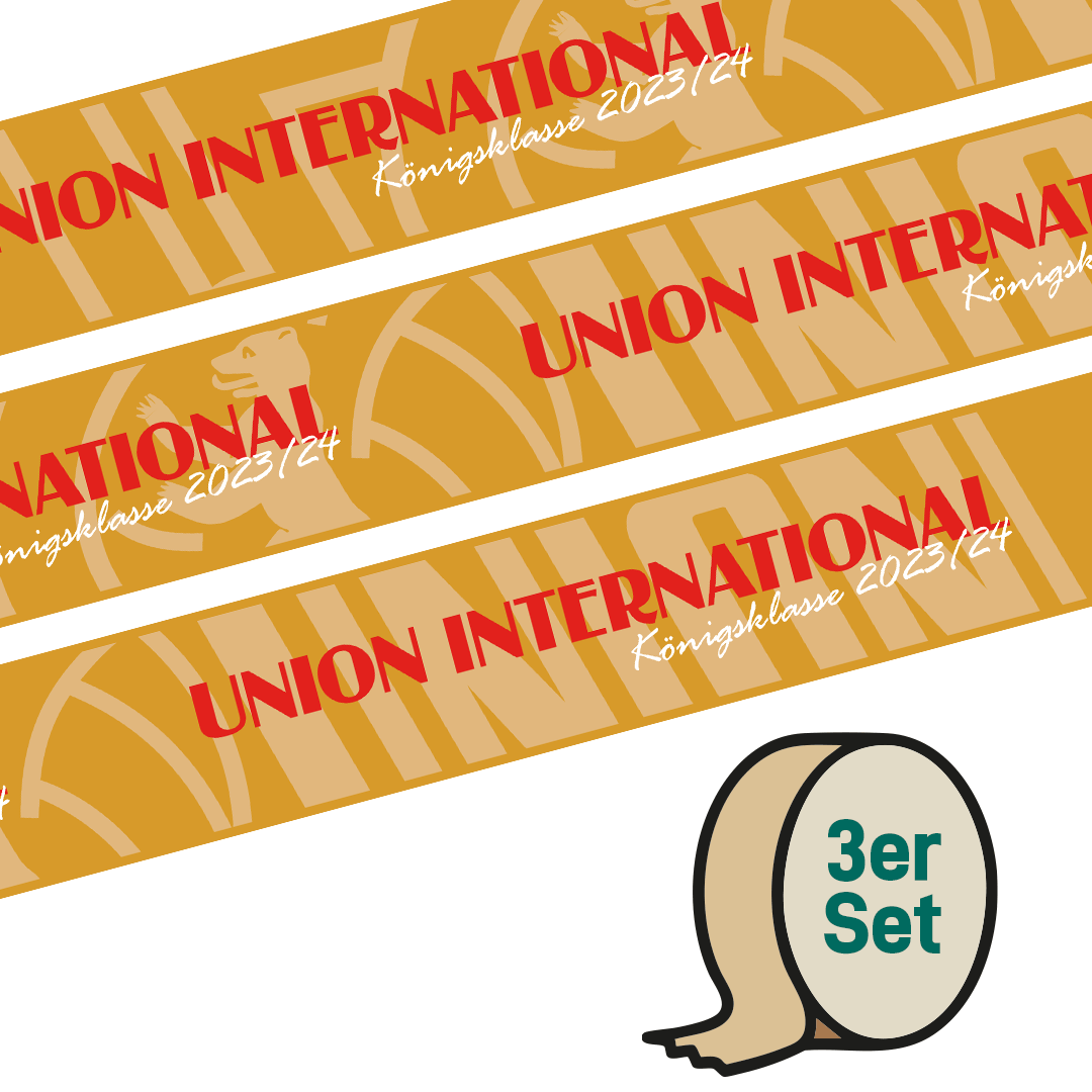 1. FC UNION Berlin Klebeband »UNION INTERNATIONAL« 3er-Set