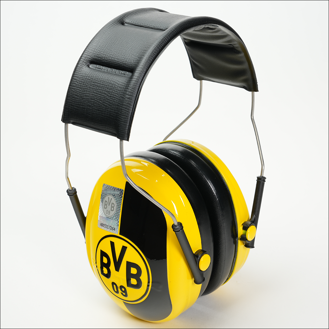 Kapselgehörschutz im "BVB Design 2021"