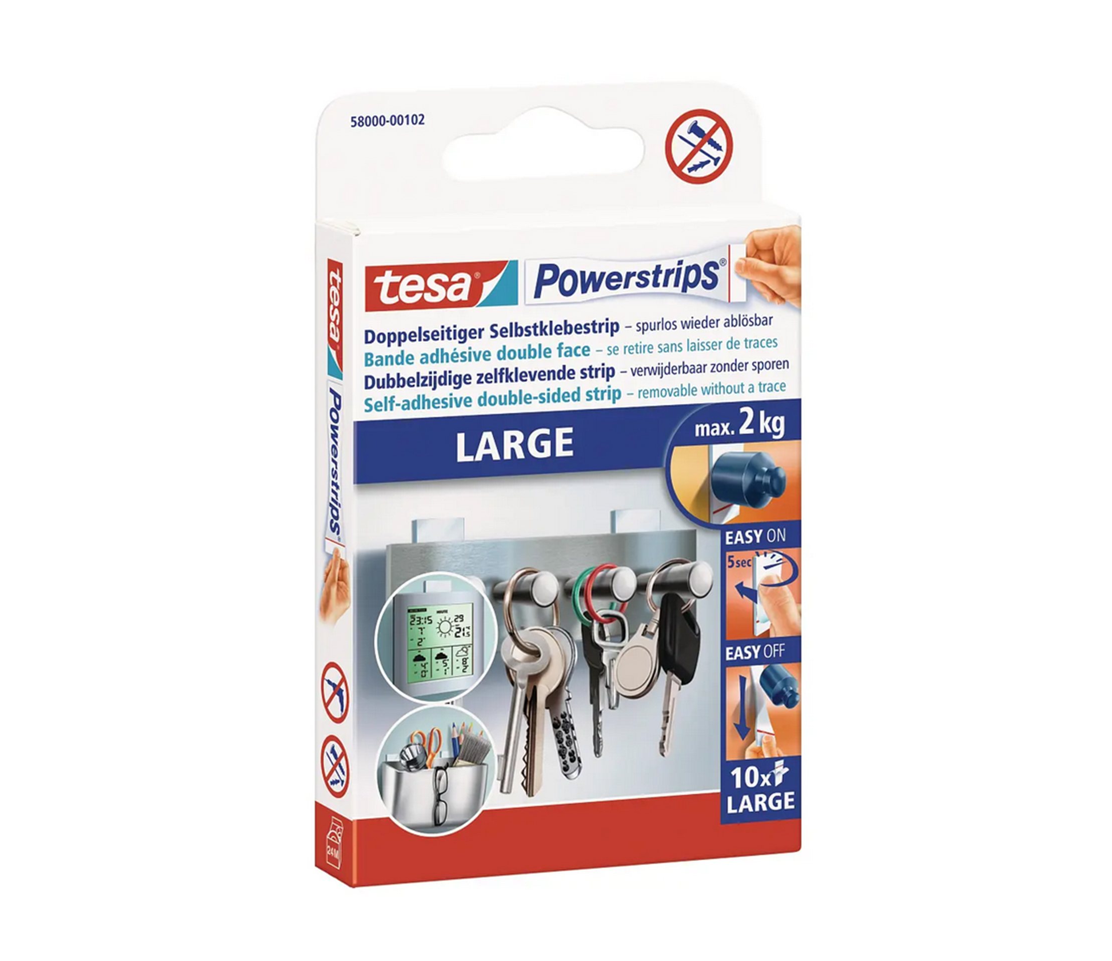 tesa® Powerstrips 58000